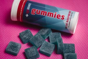 Blue Raspberry thc Gummies