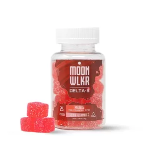 bottles Delta 8 Strawberry Gummies edibles